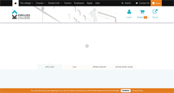 Desktop Screenshot of kirkleescollege.ac.uk